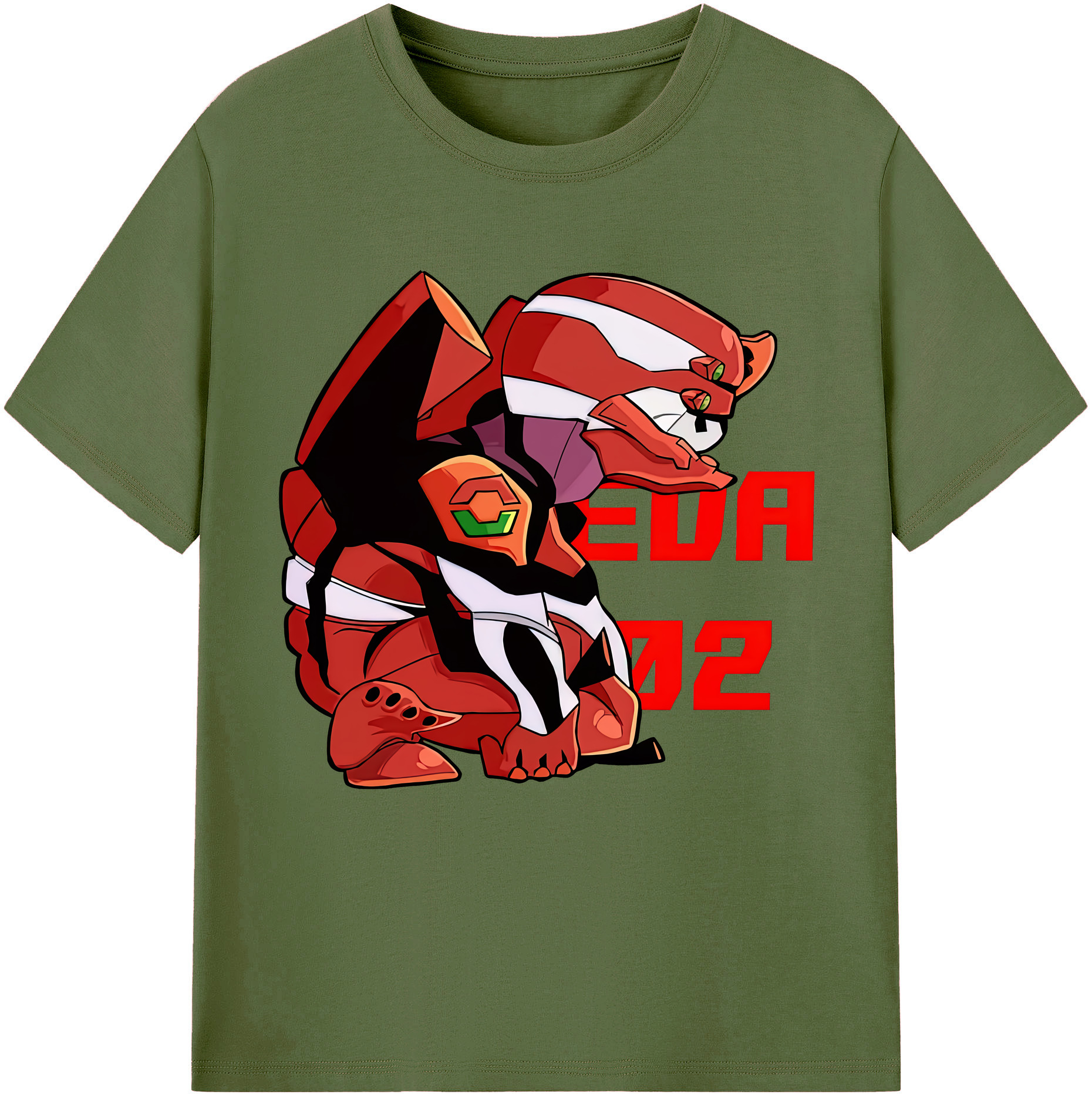 （画像用） EVA 新世紀エヴァンゲリオン 綿100％半袖Tシャツ（フロントプリント）